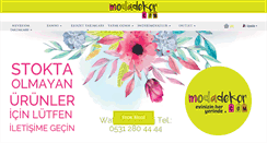 Desktop Screenshot of modadekor.com